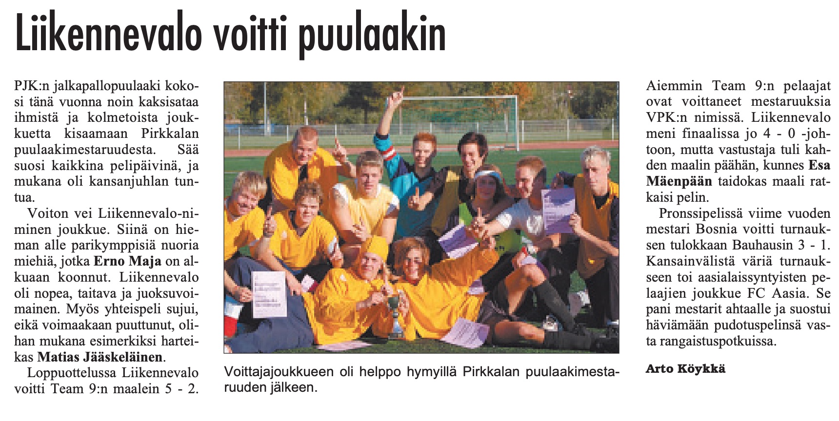 Turnausraportti Pirkkalaisessa 20.09. 2006 (sivu 6)